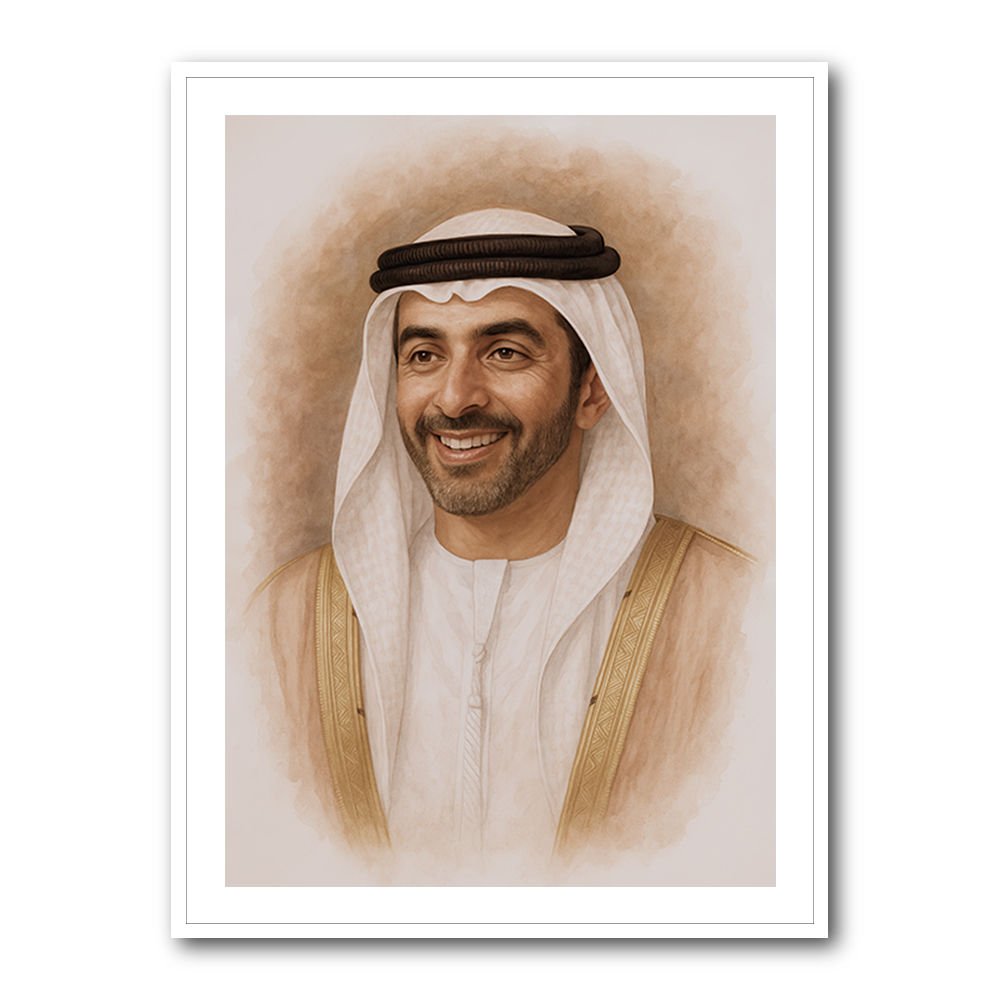 Sheikh Saif bin Zayed Al Nahyan Portrait Sheikh Saif bin Zayed Al Nahyan Portrait