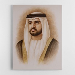 Sheikh Maktoum Bin Mohammed Bin Rashid Al Maktoum Portrait