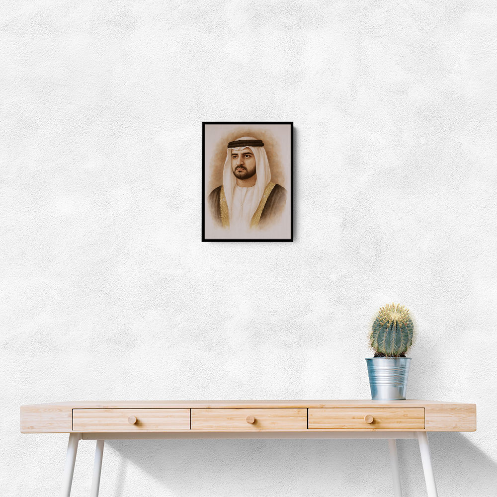 Sheikh Maktoum Bin Mohammed Bin Rashid Al Maktoum Portrait