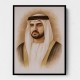 Sheikh Maktoum Bin Mohammed Bin Rashid Al Maktoum Portrait