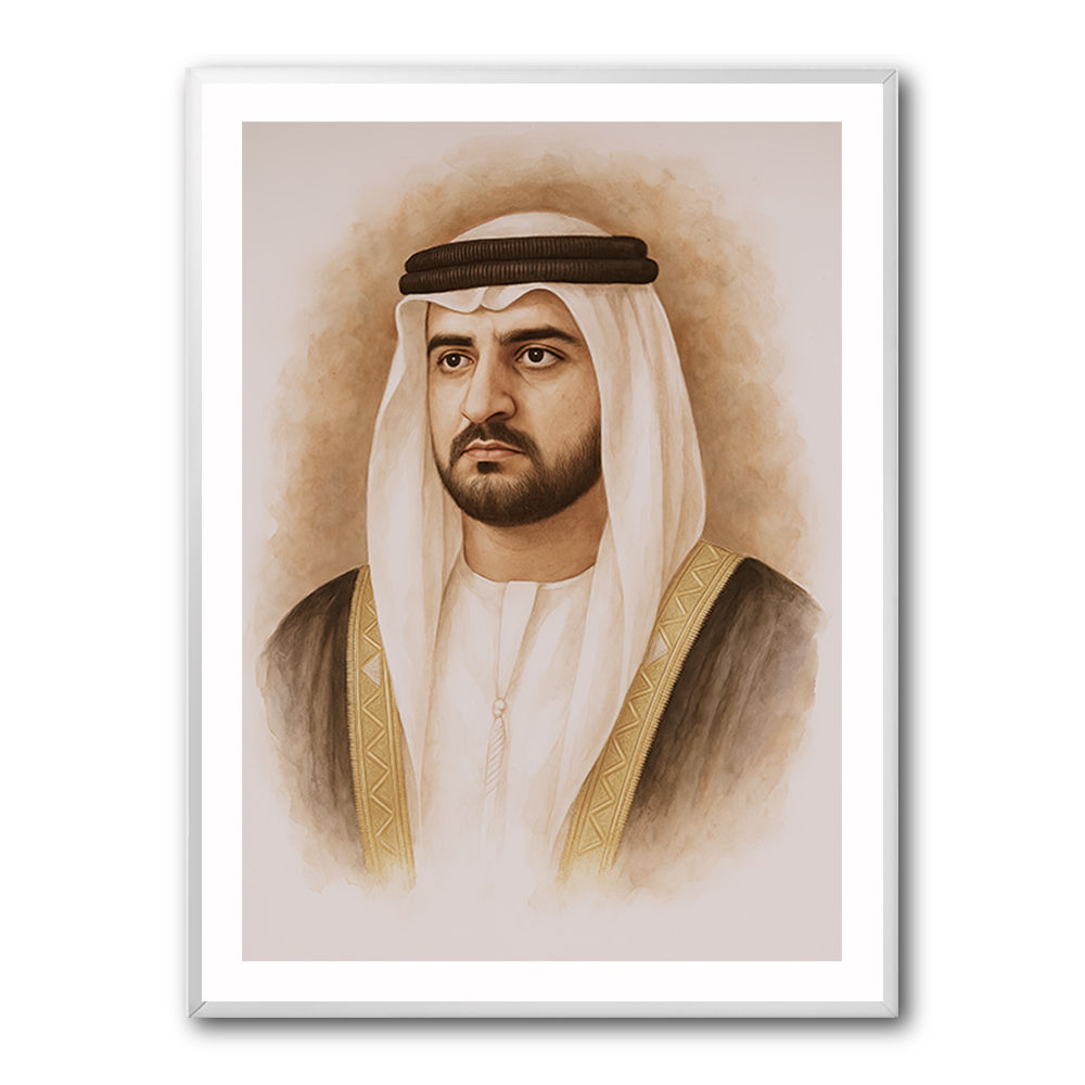 Sheikh Maktoum Bin Mohammed Bin Rashid Al Maktoum Portrait