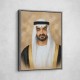 Sheikh Mohammed Bin Zayed Al Nahyan Classic Royal Portrait