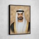 Sheikh Mohammed Bin Zayed Al Nahyan Classic Royal Portrait
