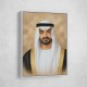 Sheikh Mohammed Bin Zayed Al Nahyan Classic Royal Portrait