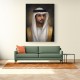 Sheikh Hamdan bin Mohammed bin Rashid Al Maktoum Classic Royal Portrait