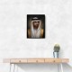 Sheikh Hamdan bin Mohammed bin Rashid Al Maktoum Classic Royal Portrait