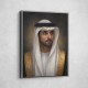 Sheikh Hamdan bin Mohammed bin Rashid Al Maktoum Classic Royal Portrait