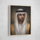 Sheikh Hamdan bin Mohammed bin Rashid Al Maktoum Classic Royal Portrait