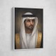 Sheikh Hamdan bin Mohammed bin Rashid Al Maktoum Classic Royal Portrait
