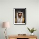 Sheikh Hamdan bin Mohammed bin Rashid Al Maktoum Classic Royal Portrait