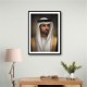 Sheikh Hamdan bin Mohammed bin Rashid Al Maktoum Classic Royal Portrait