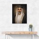 Sheikh Khaled bin Mohamed bin Zayed Al Nahyan Classic Royal Portrait