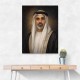 Sheikh Khaled bin Mohamed bin Zayed Al Nahyan Classic Royal Portrait