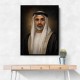 Sheikh Khaled bin Mohamed bin Zayed Al Nahyan Classic Royal Portrait