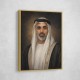 Sheikh Khaled bin Mohamed bin Zayed Al Nahyan Classic Royal Portrait
