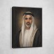 Sheikh Khaled bin Mohamed bin Zayed Al Nahyan Classic Royal Portrait