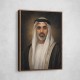 Sheikh Khaled bin Mohamed bin Zayed Al Nahyan Classic Royal Portrait