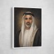 Sheikh Khaled bin Mohamed bin Zayed Al Nahyan Classic Royal Portrait