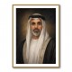 Sheikh Khaled bin Mohamed bin Zayed Al Nahyan Classic Royal Portrait