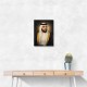 Sheikh Khalifa Bin Zayed Al Nahyan Classic Royal Portrait 