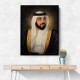 Sheikh Khalifa Bin Zayed Al Nahyan Classic Royal Portrait 