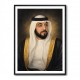Sheikh Khalifa Bin Zayed Al Nahyan Classic Royal Portrait 
