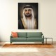 Sheikh Maktoum Bin Mohammed Bin Rashid Al Maktoum Classic Royal Portrait