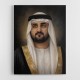 Sheikh Maktoum Bin Mohammed Bin Rashid Al Maktoum Classic Royal Portrait