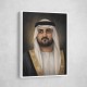 Sheikh Maktoum Bin Mohammed Bin Rashid Al Maktoum Classic Royal Portrait