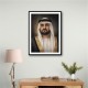 Sheikh Maktoum Bin Mohammed Bin Rashid Al Maktoum Classic Royal Portrait