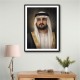 Sheikh Maktoum Bin Mohammed Bin Rashid Al Maktoum Classic Royal Portrait