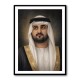 Sheikh Maktoum Bin Mohammed Bin Rashid Al Maktoum Classic Royal Portrait