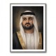 Sheikh Maktoum Bin Mohammed Bin Rashid Al Maktoum Classic Royal Portrait