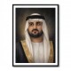 Sheikh Maktoum Bin Mohammed Bin Rashid Al Maktoum Classic Royal Portrait