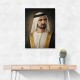 Sheikh Mohammed bin Rashid Al Maktoum Classic Royal Portrait