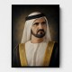 Sheikh Mohammed bin Rashid Al Maktoum Classic Royal Portrait