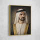 Sheikh Mohammed bin Rashid Al Maktoum Classic Royal Portrait