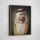 Sheikh Mohammed bin Rashid Al Maktoum Classic Royal Portrait