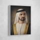Sheikh Mohammed bin Rashid Al Maktoum Classic Royal Portrait
