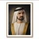 Sheikh Mohammed bin Rashid Al Maktoum Classic Royal Portrait