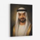 Sheikh Mohammed Bin Zayed Al Nahyan Classic Royal Portrait