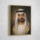 Sheikh Mohammed Bin Zayed Al Nahyan Classic Royal Portrait