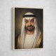 Sheikh Mohammed Bin Zayed Al Nahyan Classic Royal Portrait