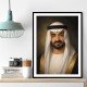 Sheikh Mohammed Bin Zayed Al Nahyan Classic Royal Portrait