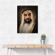 Sheikh Zayed Bin Sultan Al Nahyan Classic Royal Portrait
