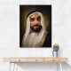 Sheikh Zayed Bin Sultan Al Nahyan Classic Royal Portrait