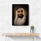 Sheikh Zayed Bin Sultan Al Nahyan Classic Royal Portrait