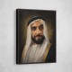 Sheikh Zayed Bin Sultan Al Nahyan Classic Royal Portrait