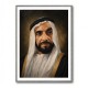 Sheikh Zayed Bin Sultan Al Nahyan Classic Royal Portrait