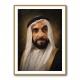 Sheikh Zayed Bin Sultan Al Nahyan Classic Royal Portrait